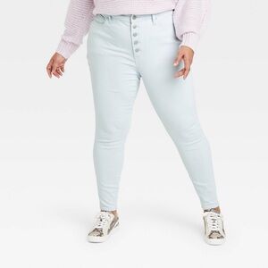 Universal Thread High-Rise Skinny Jeans Light Wash